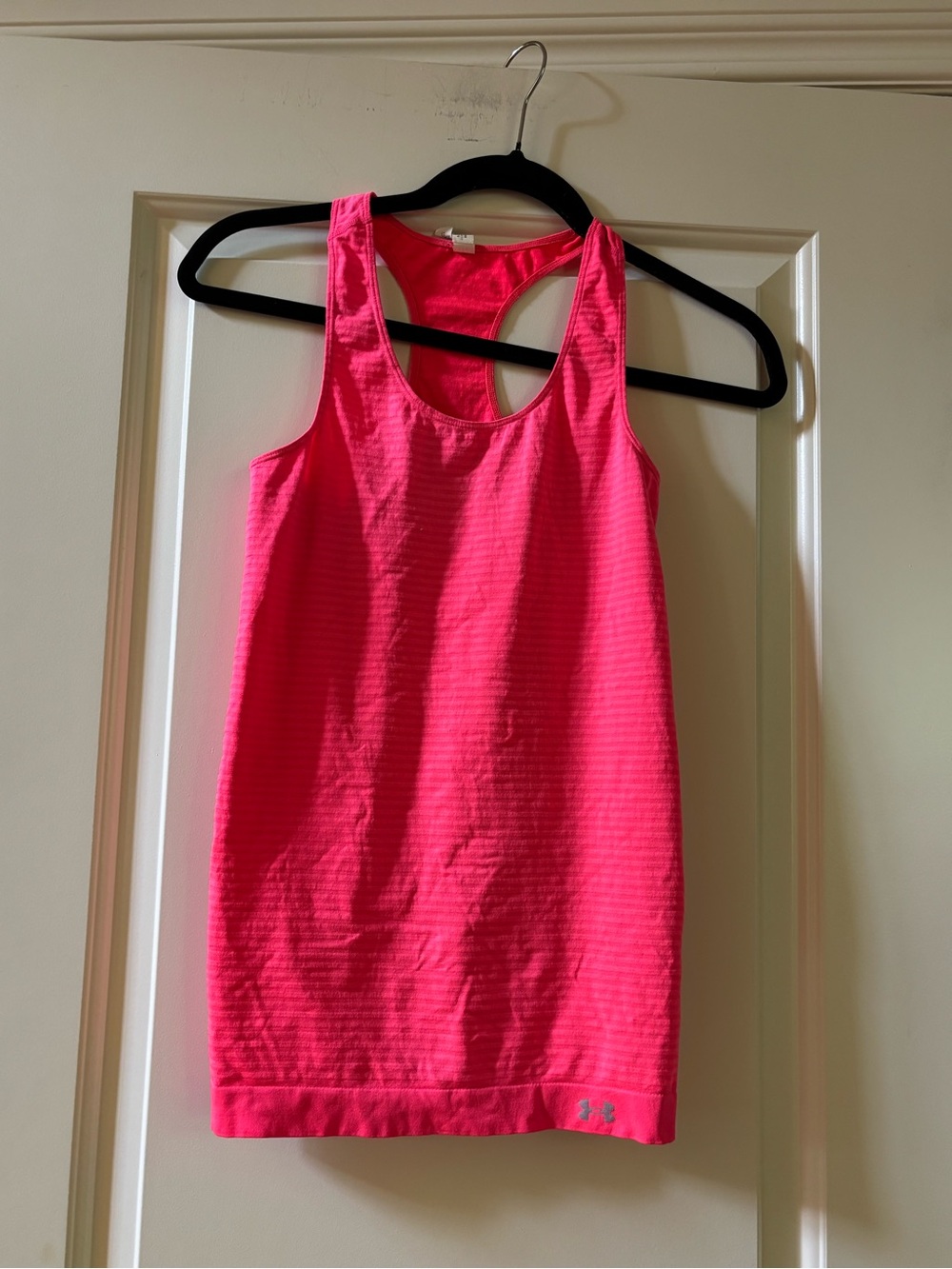 Under Armour Neon Pink Racerback Performance Tank